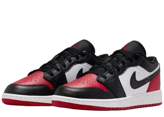 Air Jordan 1 Low 'Bred Toe 2.0'