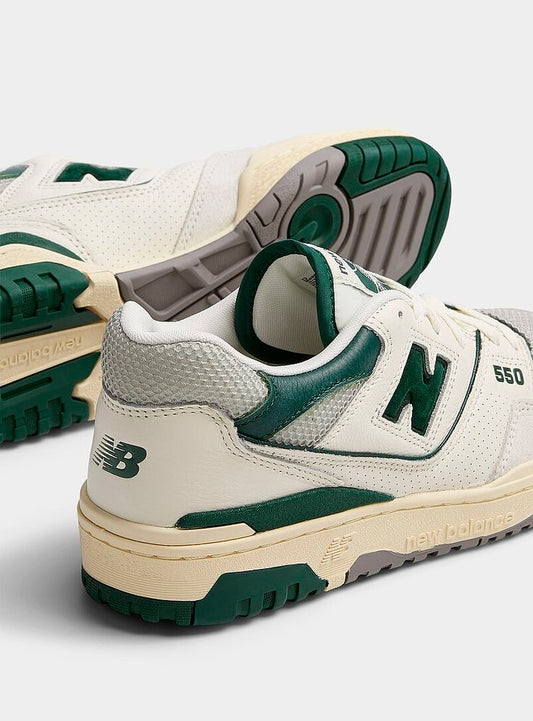 New balance 550 “Sea Salt”white/green